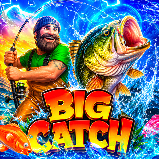 Bass Fishing Big Catch Icon
